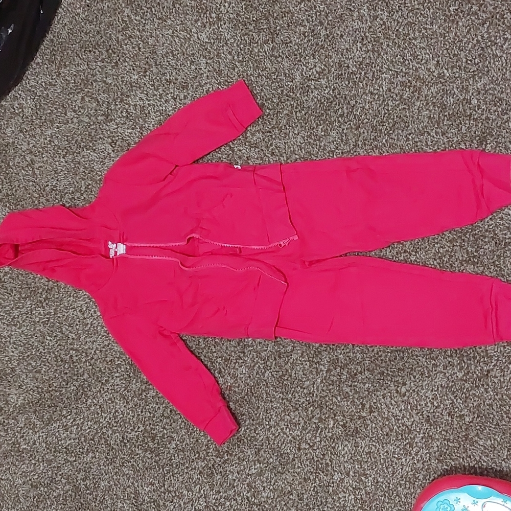 Pink Little Star Organic Sweatsuit